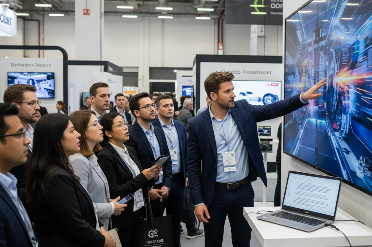 【製造業向け】展示会で“足が止まる”デモ動画の台本をAIで15分で作成する方法