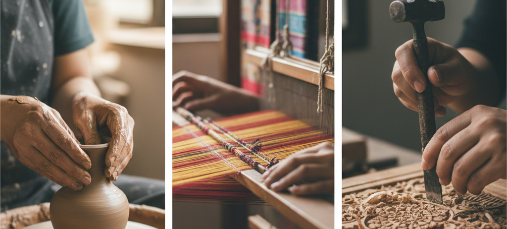 「伝統工芸体験」の魅力を凝縮。特集記事URLから集客ポスターを作る方法