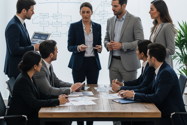 【経営者・人事責任者向け】AIで部門間の壁を壊す｜全社最適KPIと人事評価制度の設計法